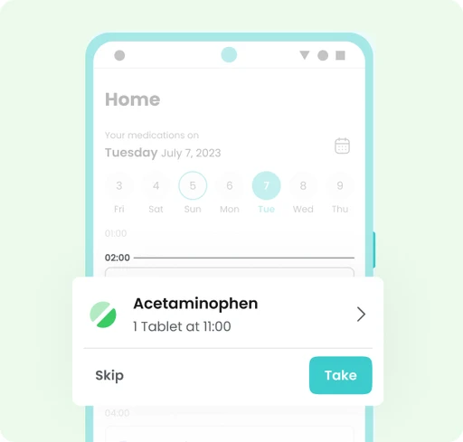 Take Medications With Quality - Medication Reminders
