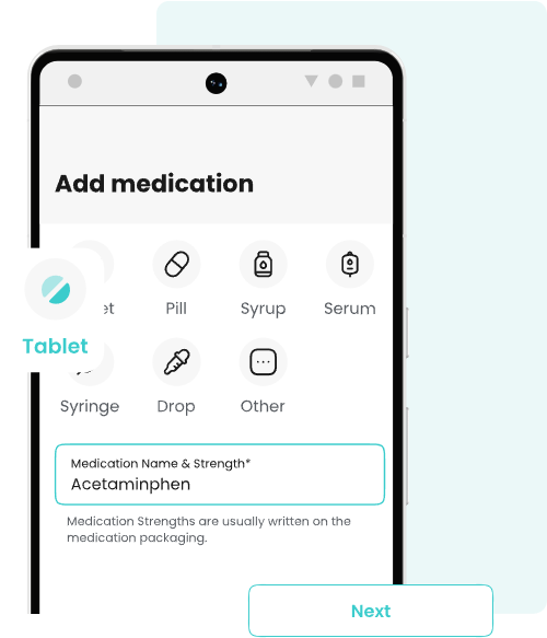 Basic Information - add medications
